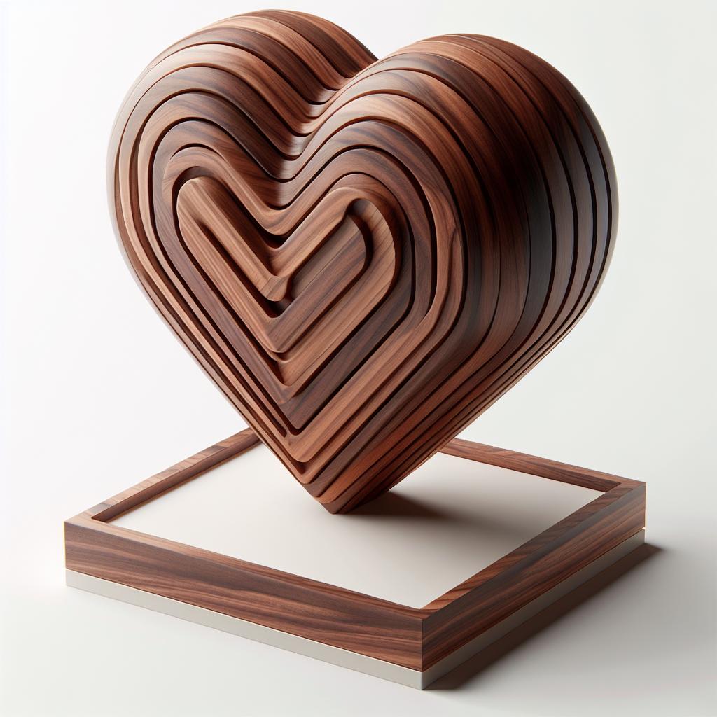 Markennamen: NussiHerzMarketingtext: Holzige Liebe! NussiHerz - wir bringen Wärme und Naturverbundenheit in dein Zuhause. Ein Herz aus Nussbaumholz, perfekt für Dekoration oder als Geschenkidee. Nur für naturliebende Herzen! 🌿❤️