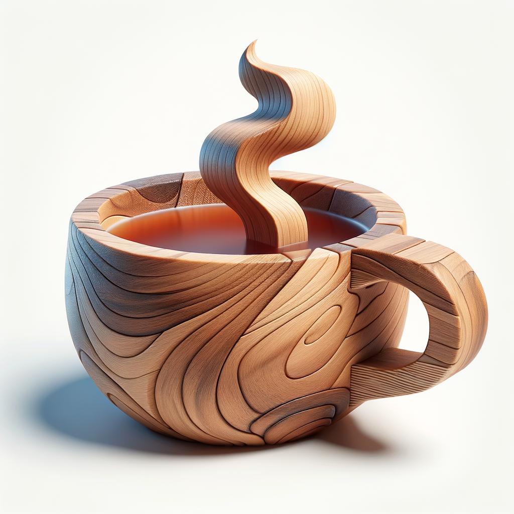 HolzTeetasse