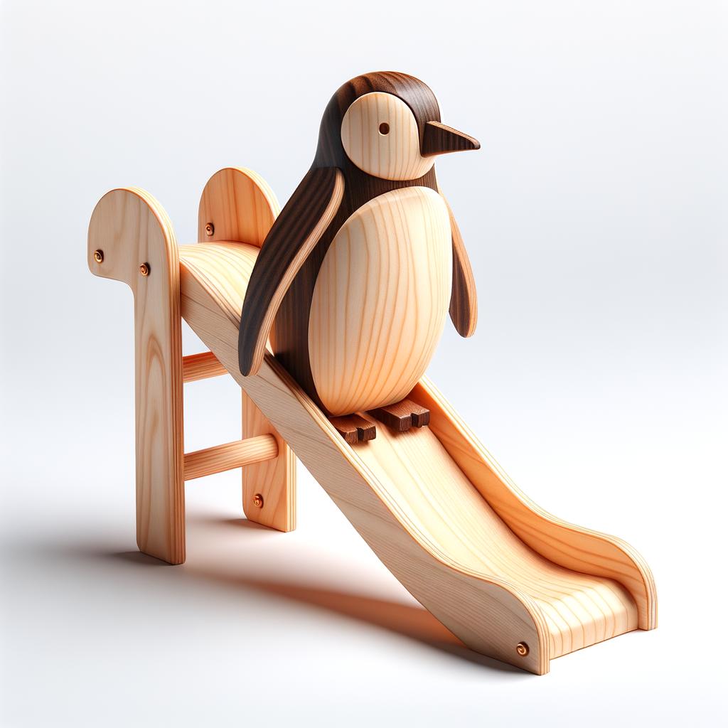 Holzpinguin