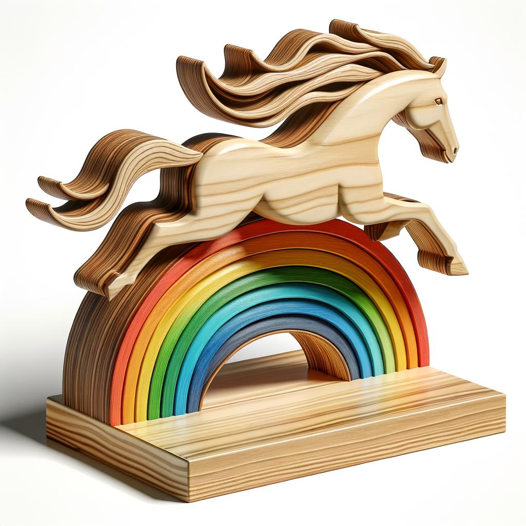 Regenbogenpony