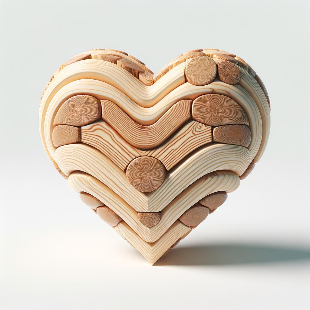 Herzwood│Holzkunst aus Eibe! Verliebe dich in die natürliche Schönheit und bringe Liebe in dein Zuhause. Hol dir jetzt Herzwood!